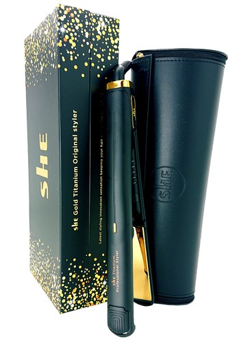 Piastra per capelli she oro - capelli,