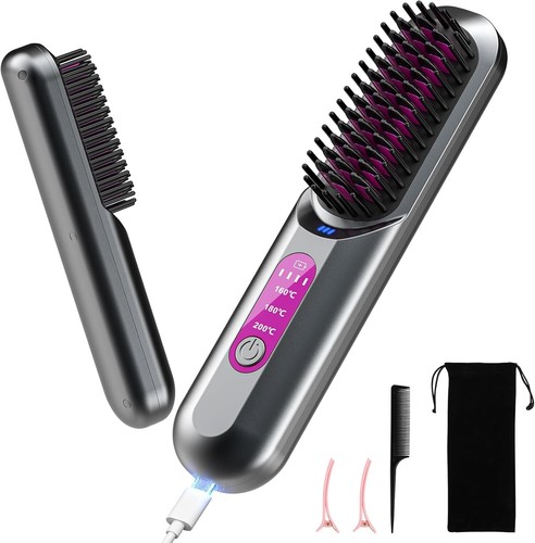 Spazzola piastra capelli senza